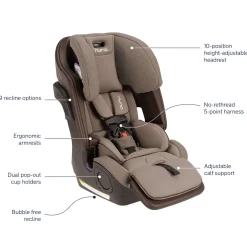 Nuna LUMN Harness to Booster Car Seat - Cedar