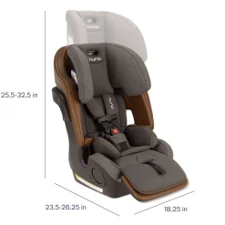 Nuna LUMN Harness to Booster Car Seat - Granite
