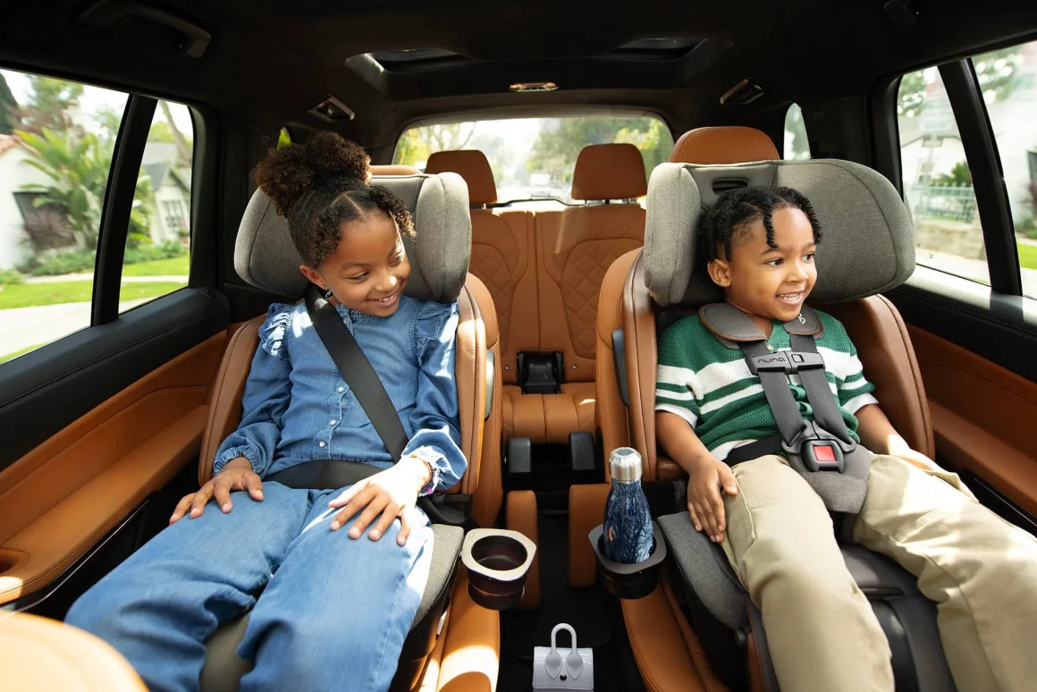 Nuna LUMN Harness to Booster Car Seat - Granite