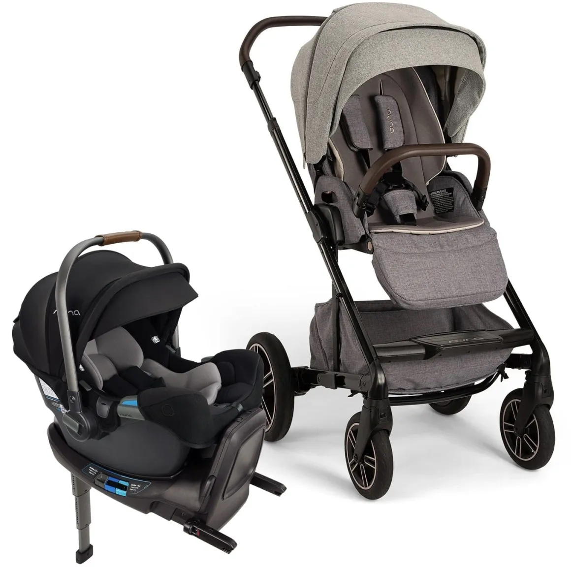 Nuna MIXX Next + PIPA RX Travel System Bundle - Monterey / Caviar