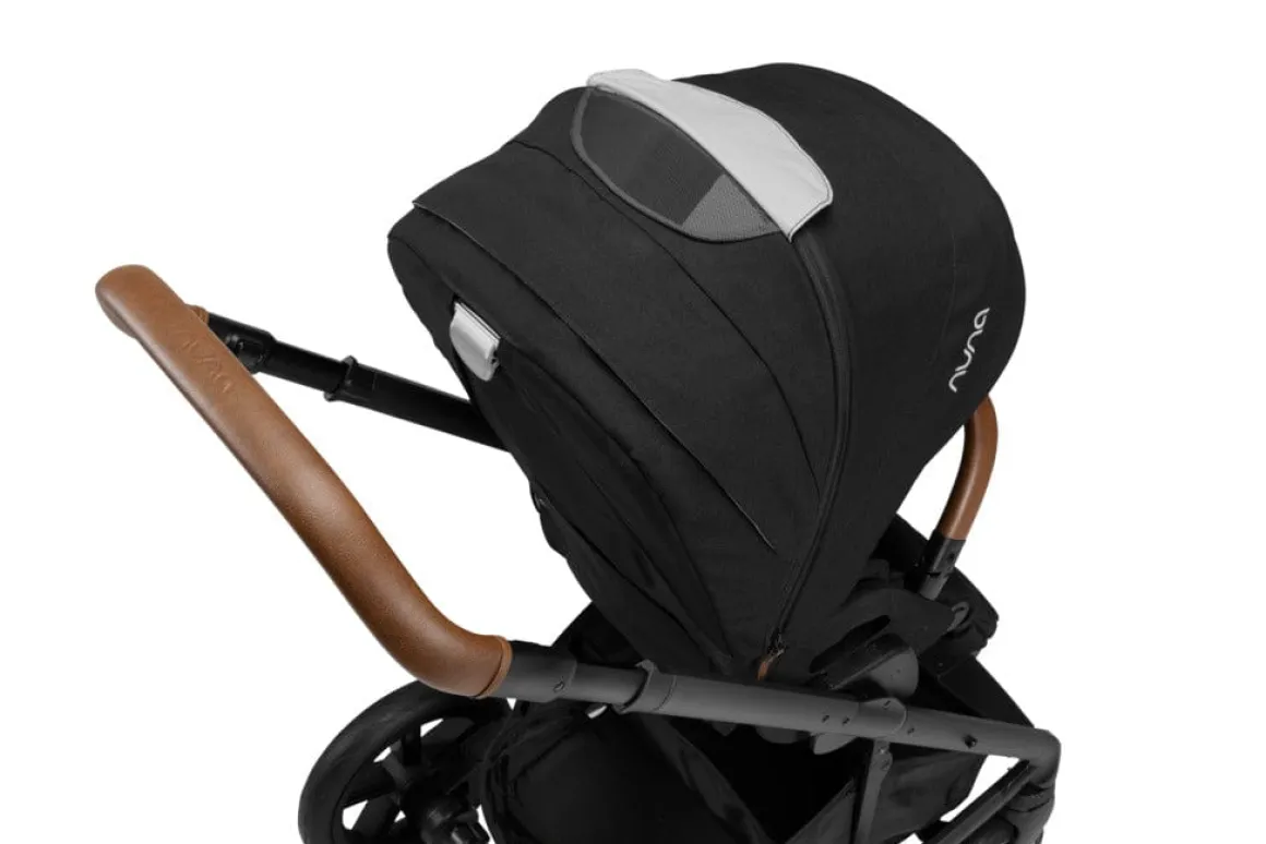 Nuna MIXX Next Stroller with Magnetic Buckle - Caviar