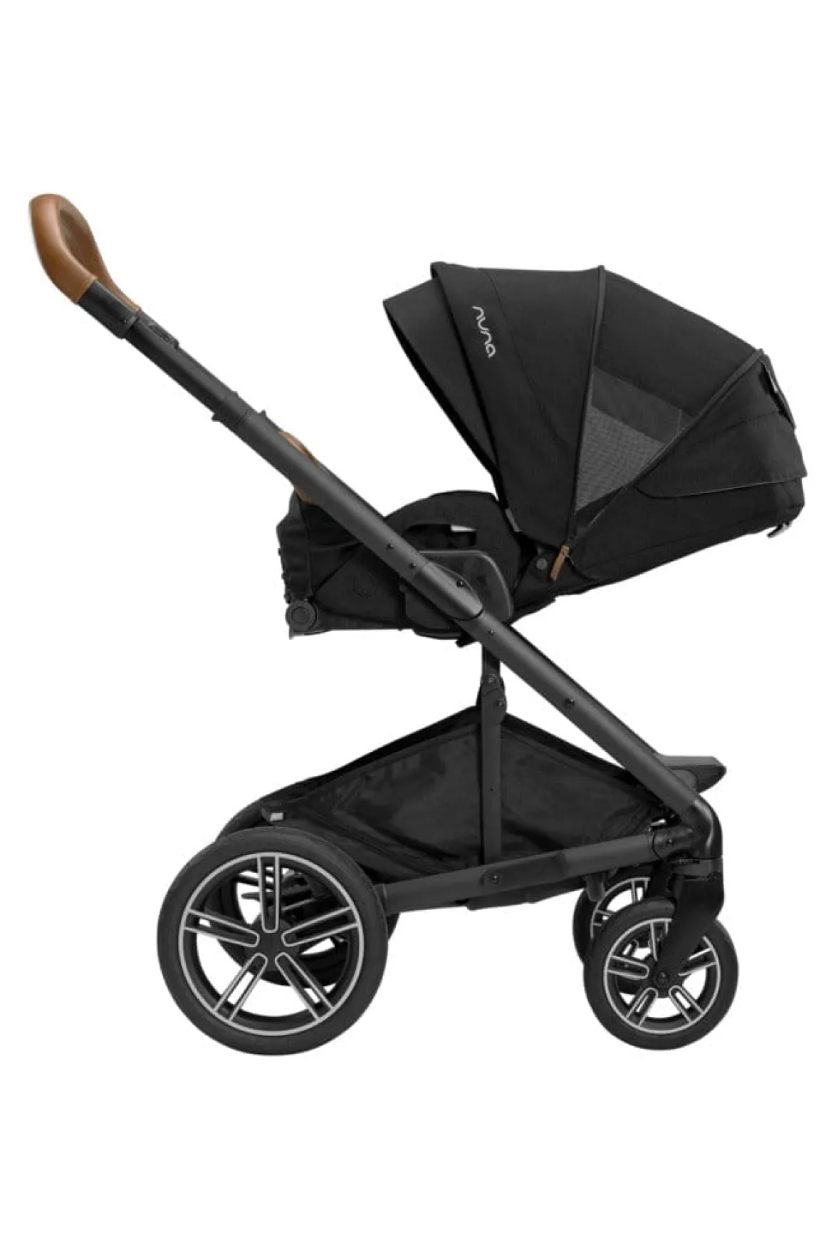 Nuna MIXX Next Stroller with Magnetic Buckle - Caviar