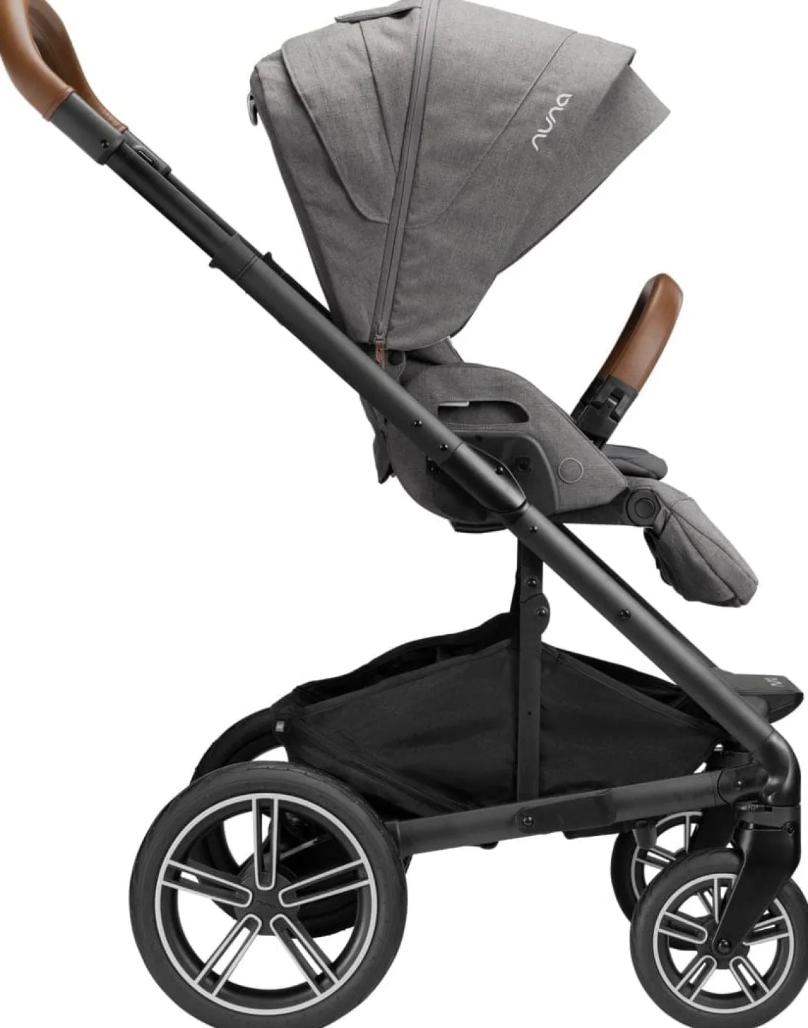 Nuna MIXX Next Stroller with Magnetic Buckle - Granite