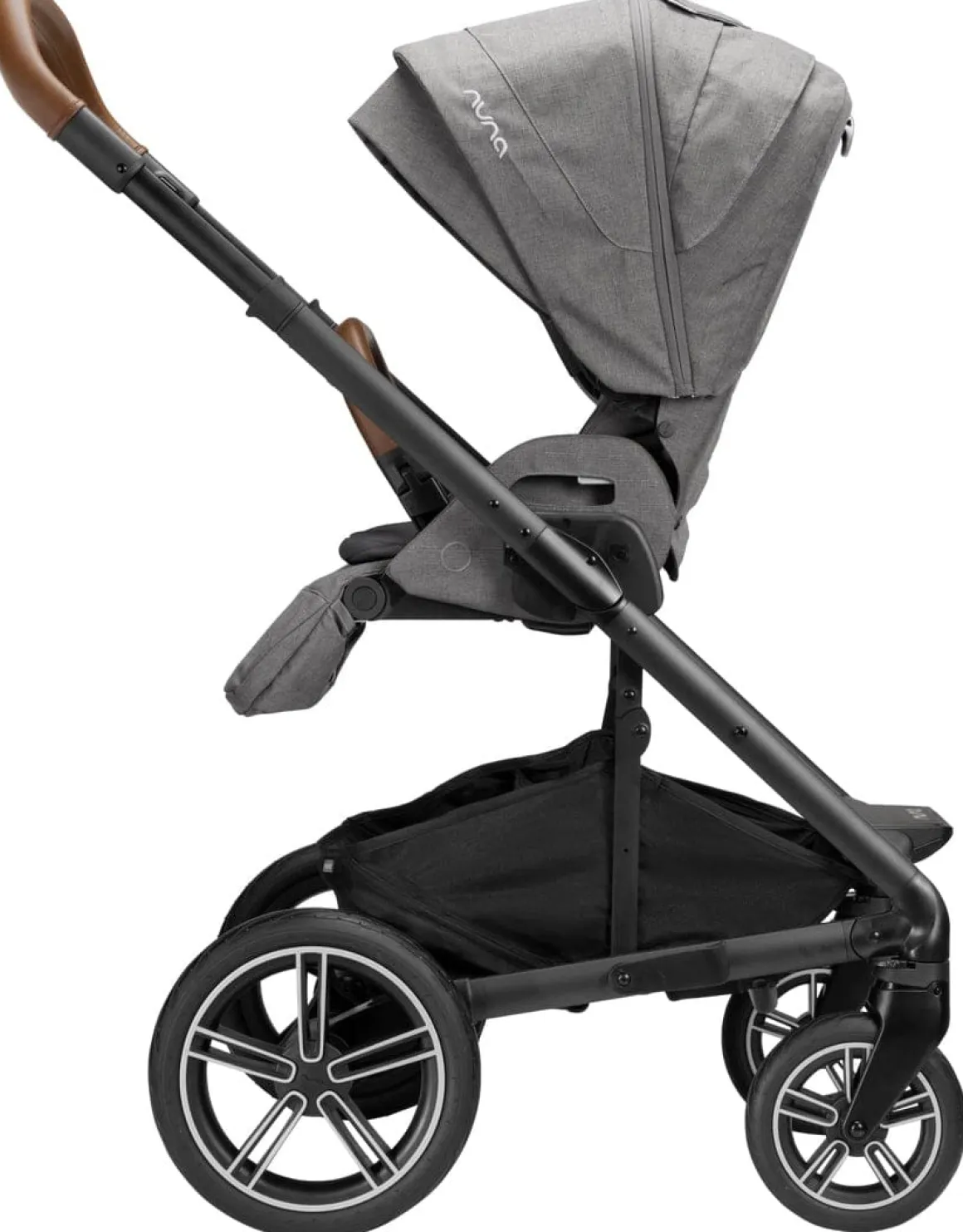 Nuna MIXX Next Stroller with Magnetic Buckle - Granite