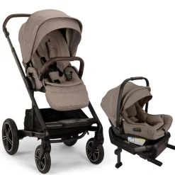 Nuna MIXX Next w/ Magnetic Buckle + Pipa Aire Travel System - Cedar