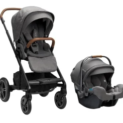 Nuna MIXX Next w/ Magnetic Buckle + Pipa RX Travel System - Granite