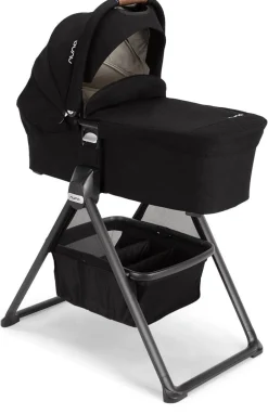 Nuna MIXX Series Bassinet + Stand - Caviar