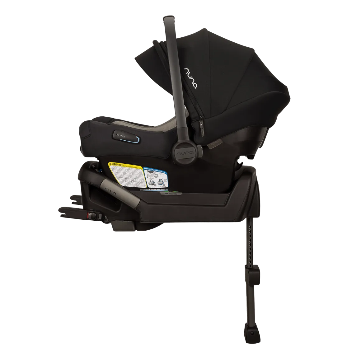 Nuna Pipa Aire Infant Car Seat + Pipa Series Base - Caviar / Chocolate