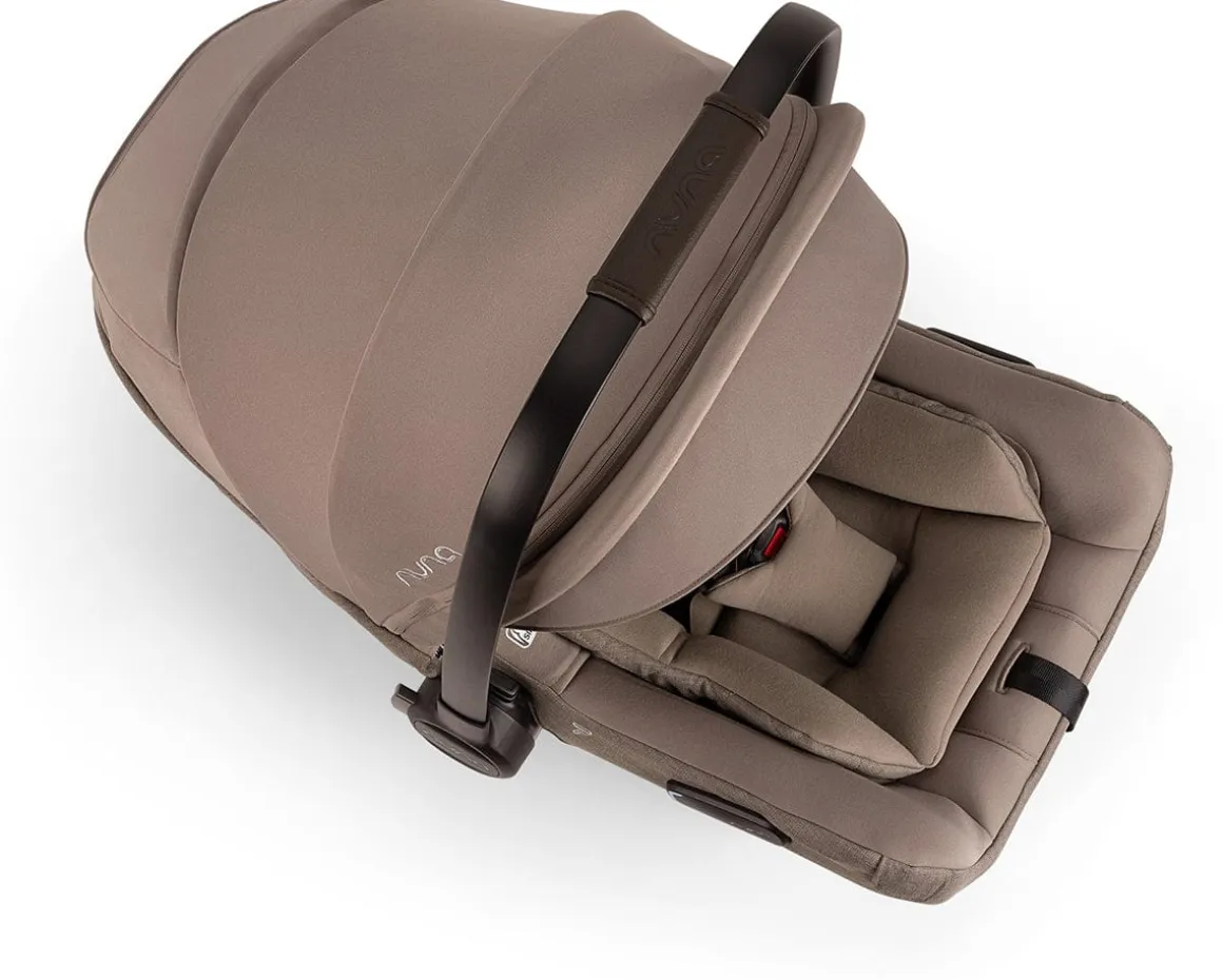 Nuna PIPA Aire RX Infant Car Seat + PIPA RELX Base with Load Leg - Cedar