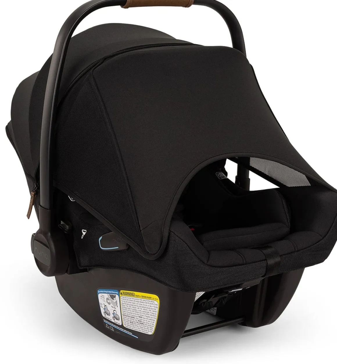 Nuna PIPA Aire RX Infant Car Seat + PIPA RELX Base with Load Leg - Granite