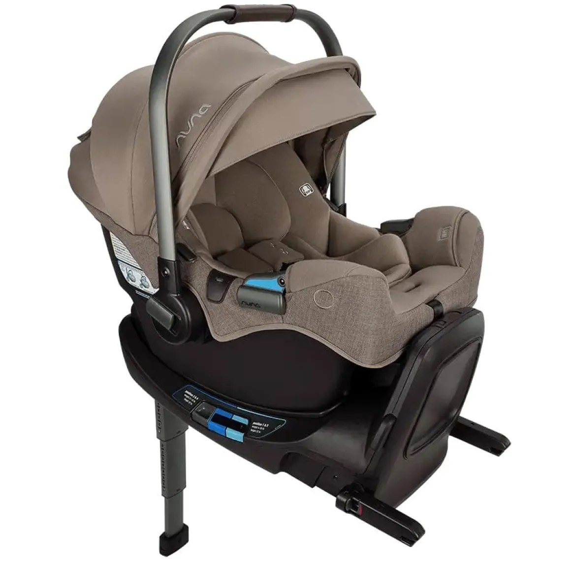 Nuna PIPA RX Infant Car Seat + RELX Base with Load Leg - Cedar