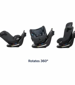 Nuna REVV Rotating Convertible Car Seat - Caviar