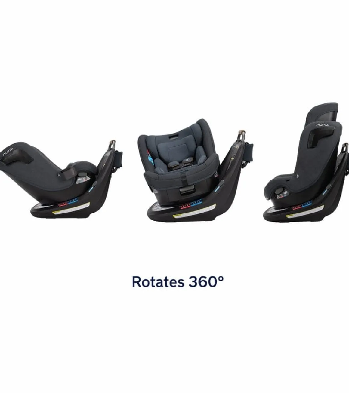 Nuna REVV Rotating Convertible Car Seat - Caviar