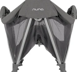 Nuna SENA Aire Playard with Zip-Off Bassinet + Changer (One Box) - Granite