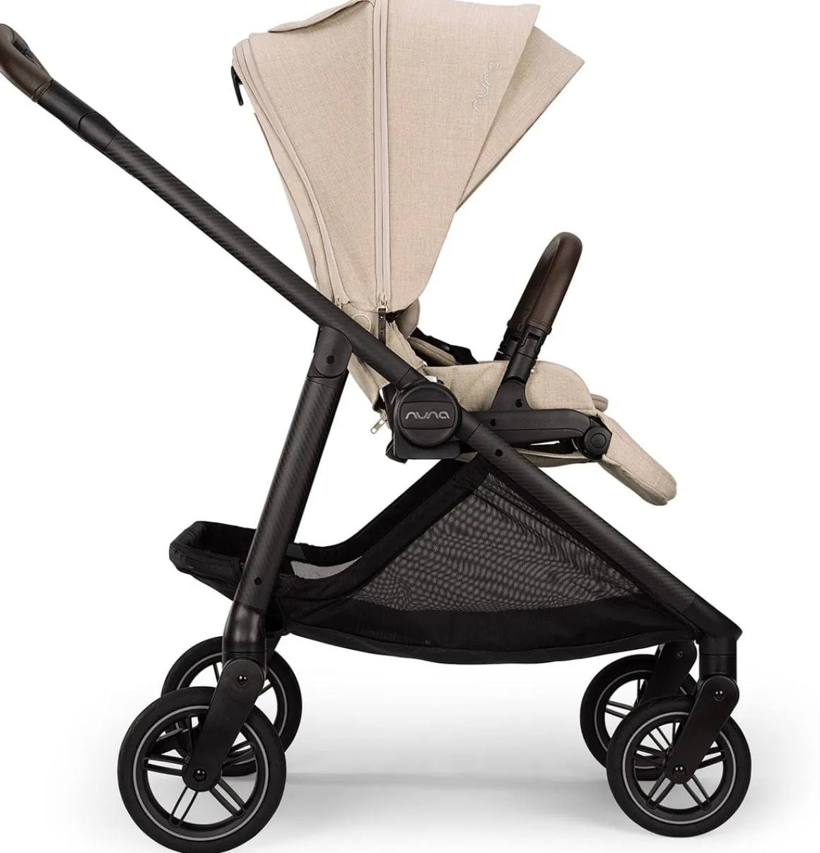 Nuna SWIV Lightweight Stroller - Biscotti