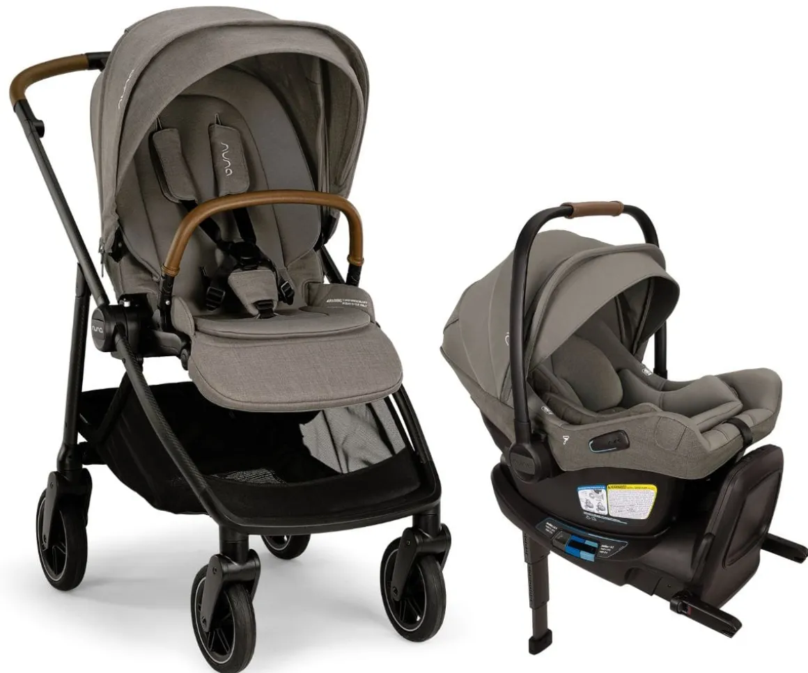 Nuna SWIV + PIPA Aire RX Travel System Bundle - Granite / Granite