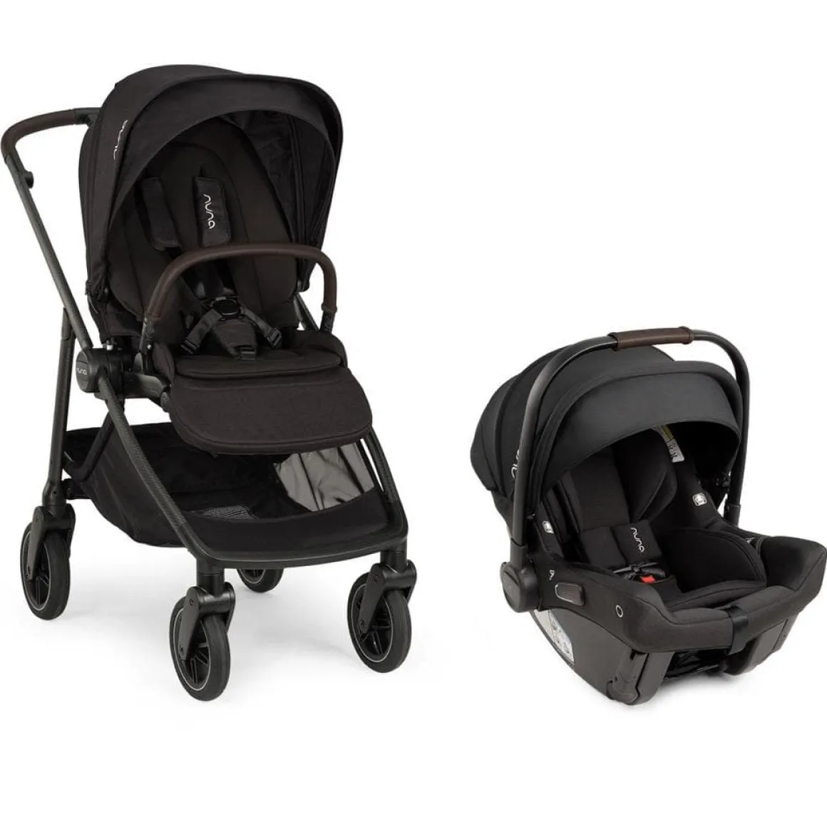 Nuna SWIV + PIPA urbn Travel System Bundle - Caviar / Chocolate