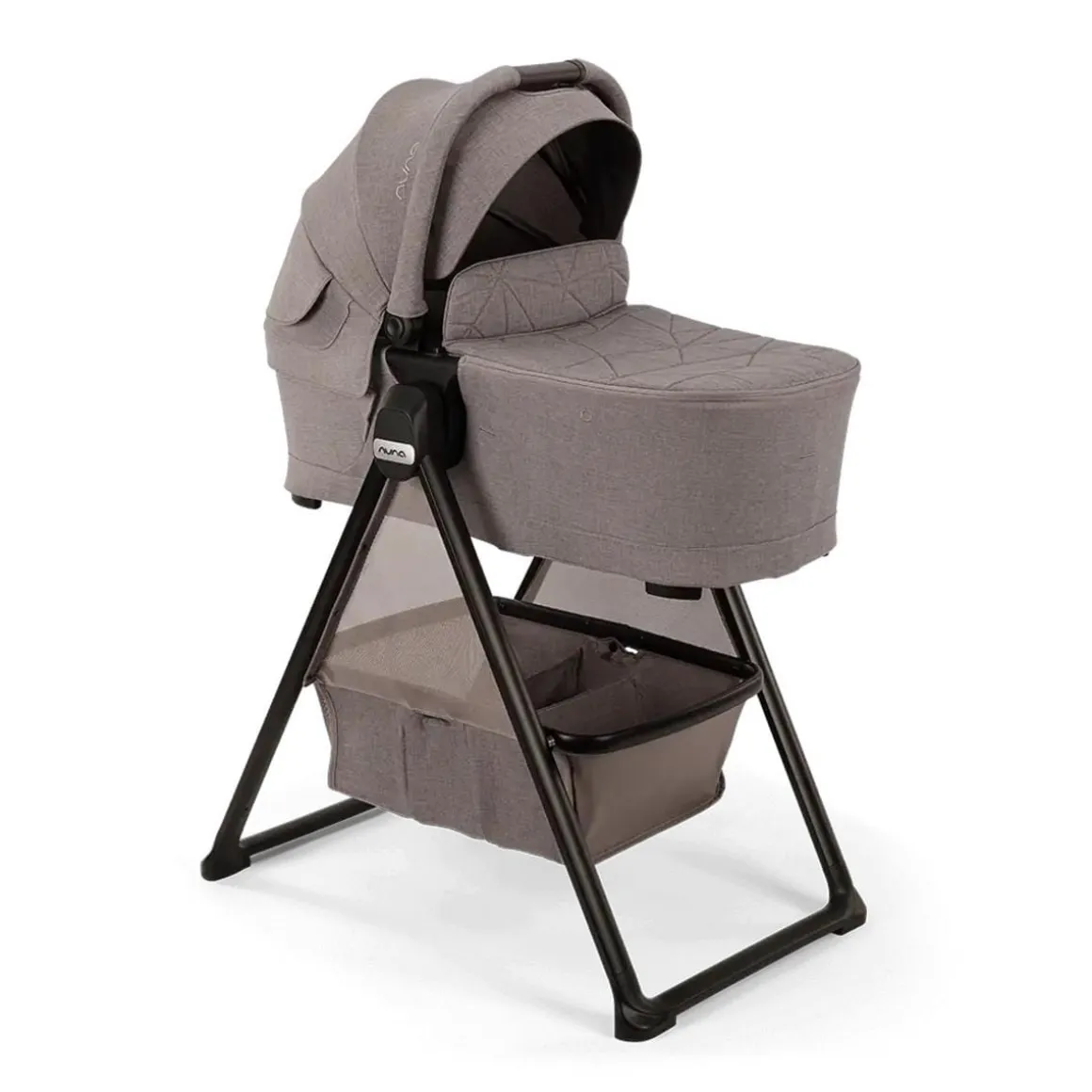 Nuna SWIV & TRIV Series Bassinet + Stand - Umber (Nuna x BMW)