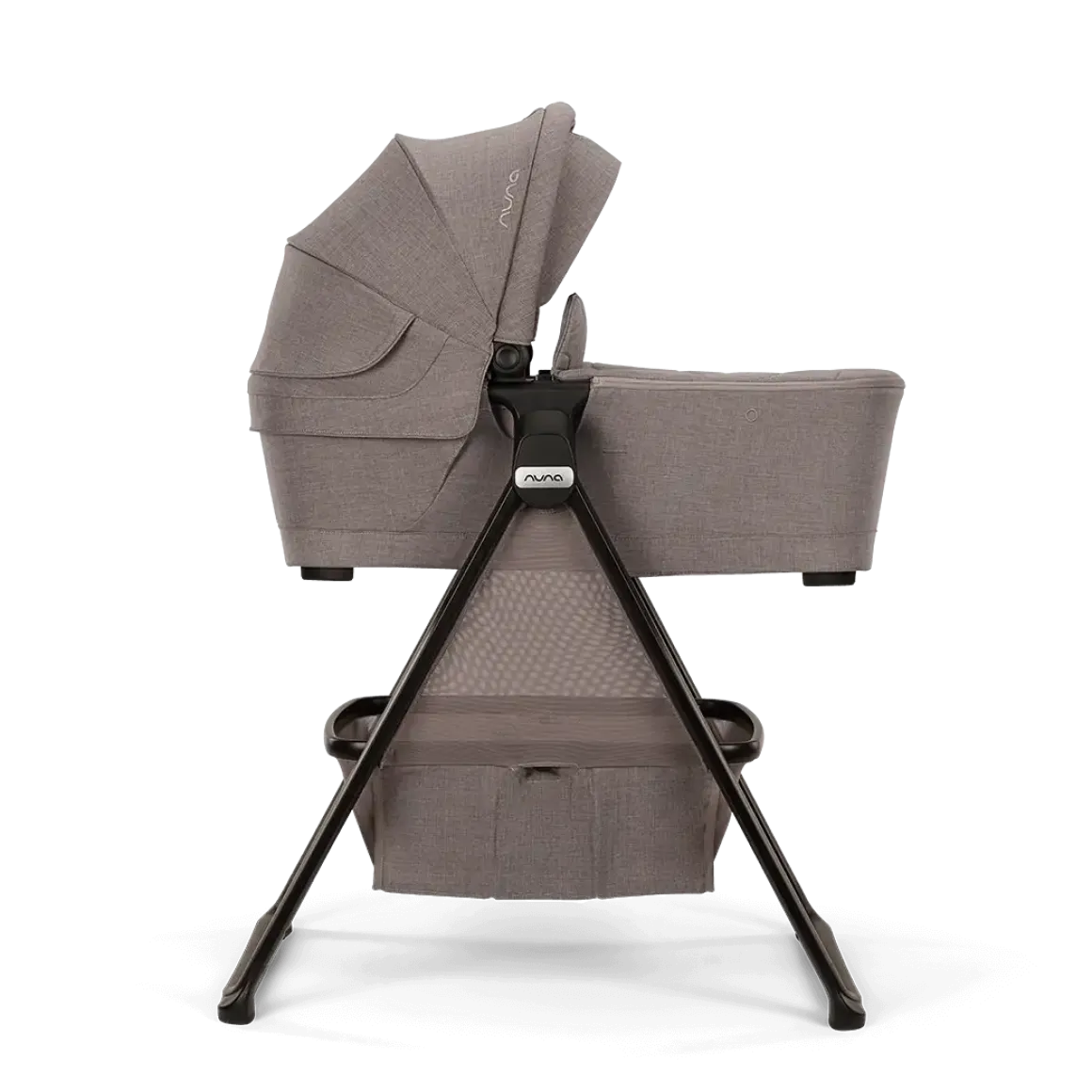 Nuna SWIV & TRIV Series Bassinet + Stand - Umber (Nuna x BMW)