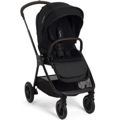 Nuna TRIV Next Compact Stroller - Caviar / Chocolate