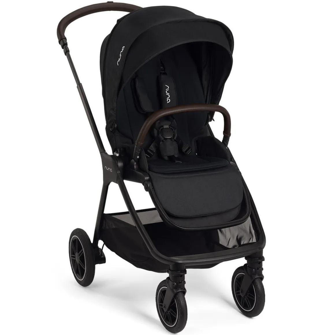Nuna TRIV Next Compact Stroller - Caviar / Chocolate