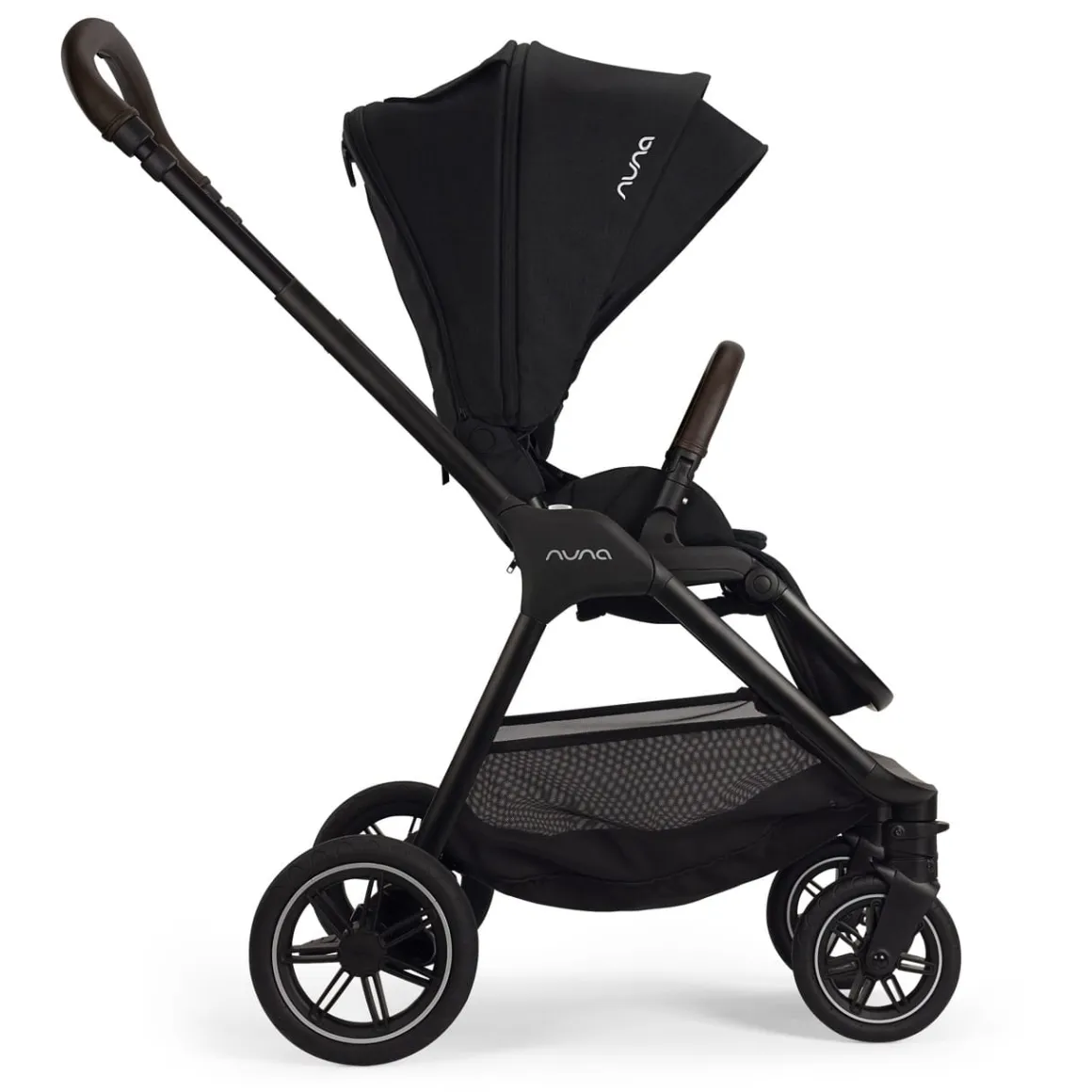Nuna TRIV Next Compact Stroller - Caviar / Chocolate