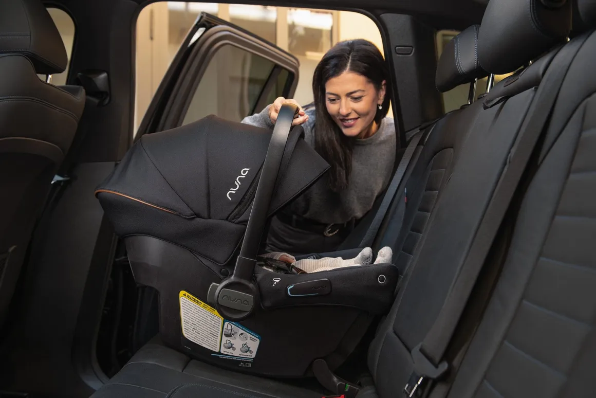 Nuna TRVL LX + PIPA urbn Baseless Infant Car Seat Travel System - Granite
