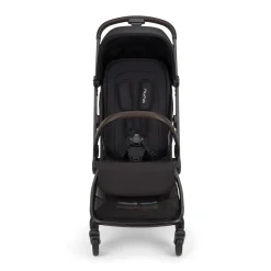 Nuna VIAA cabn Lightweight & Compact Stroller - Caviar