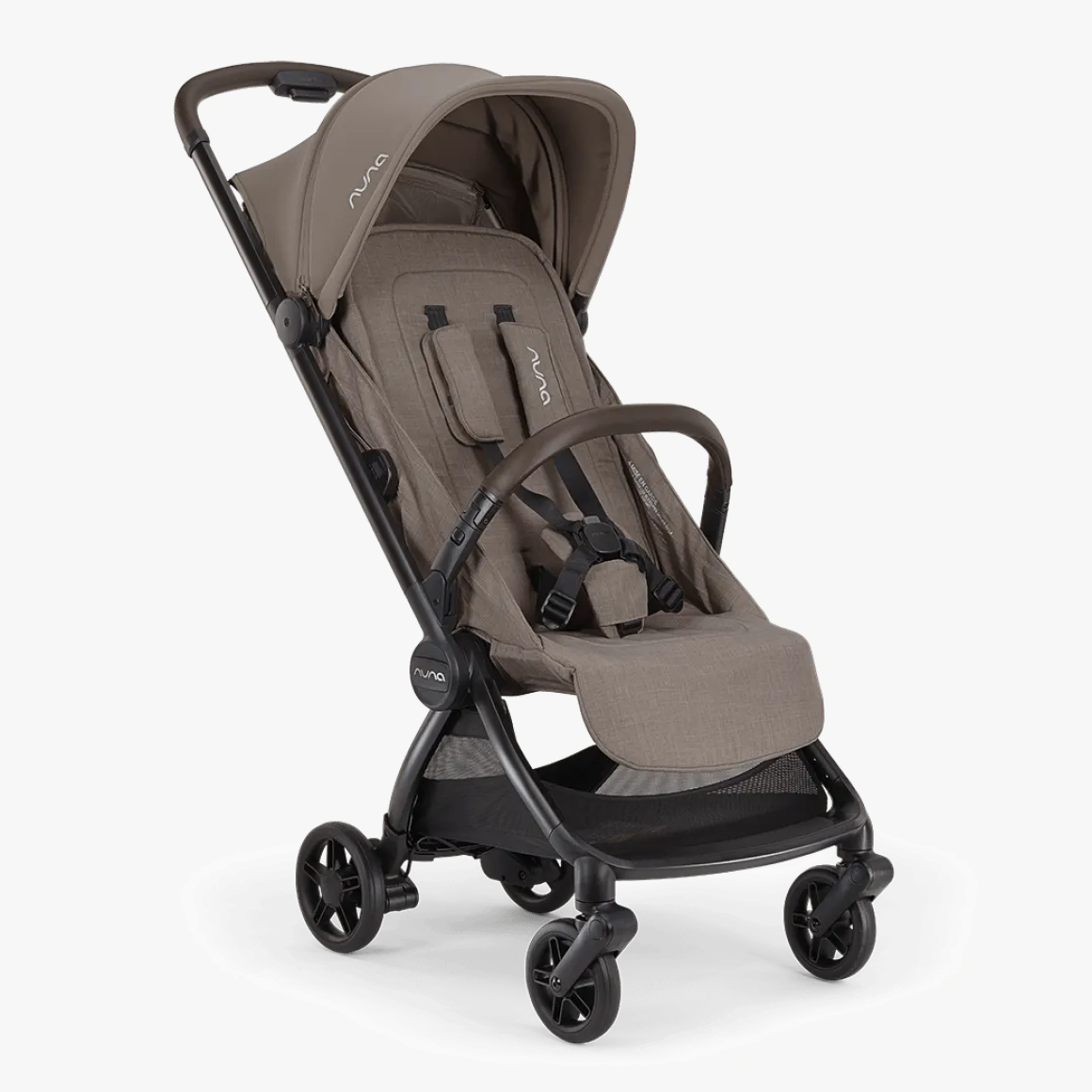 Nuna VIAA cabn Lightweight & Compact Stroller - Cedar