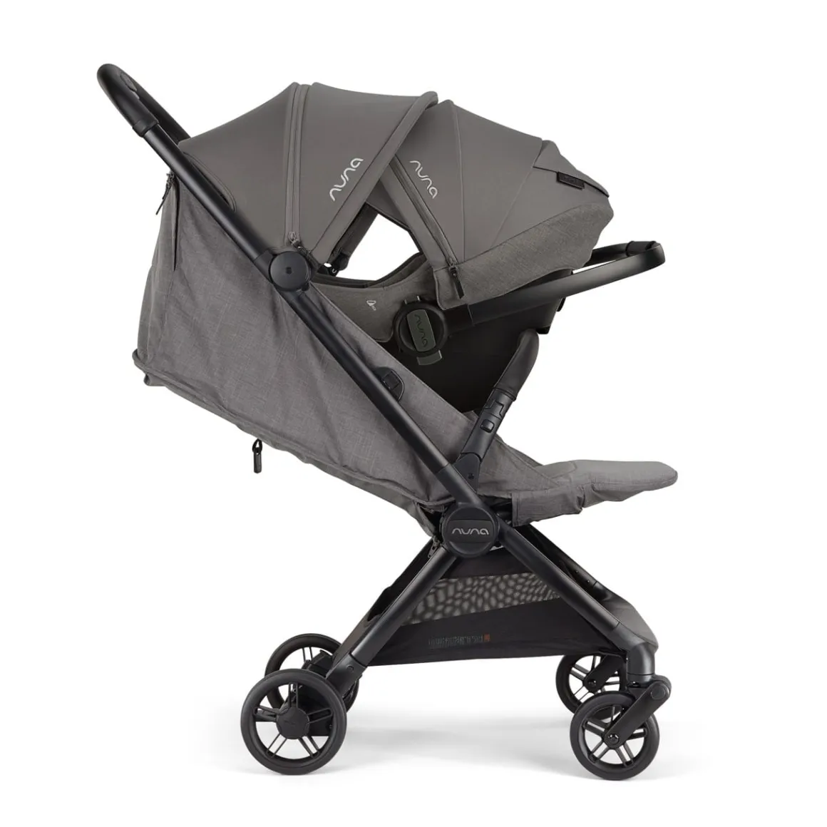 Nuna VIAA cabn Lightweight & Compact Stroller - Pewter