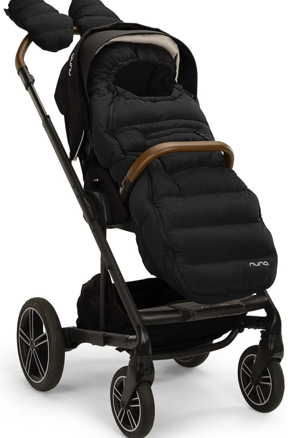 Nuna Winter Stroller Set with Bag - Caviar