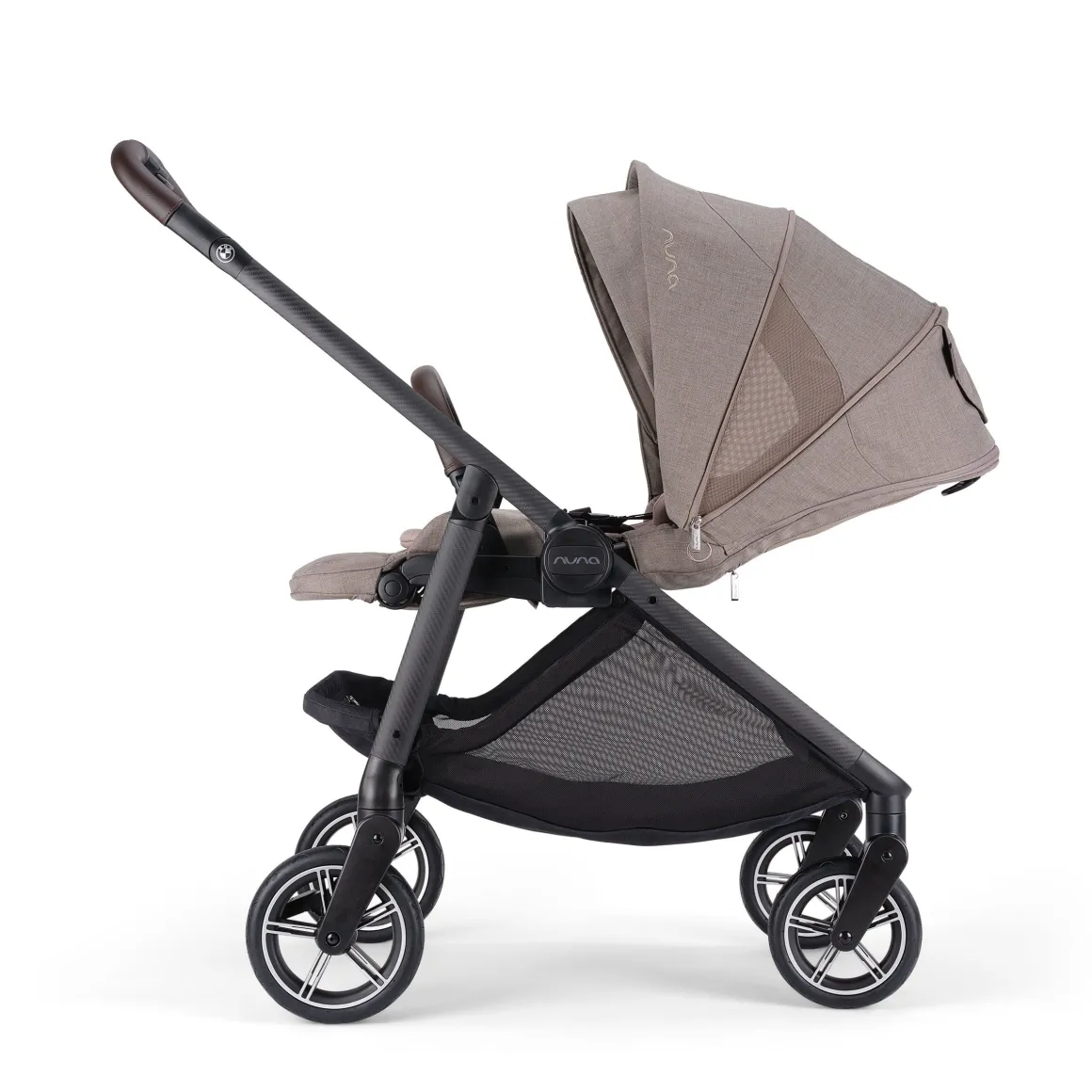 Nuna x BMW Swiv Lightweight Stroller - Umber