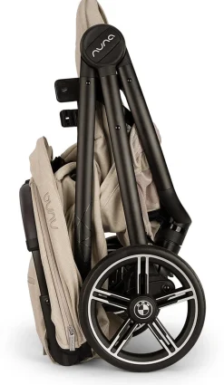 Nuna x BMW TRVL LX Self-Folding Compact Stroller - Mica