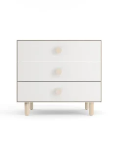 Oeuf Dot 3 Drawer Dresser - Birch