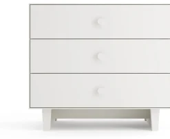 Oeuf 3 Drawer Dresser - Rhea - White