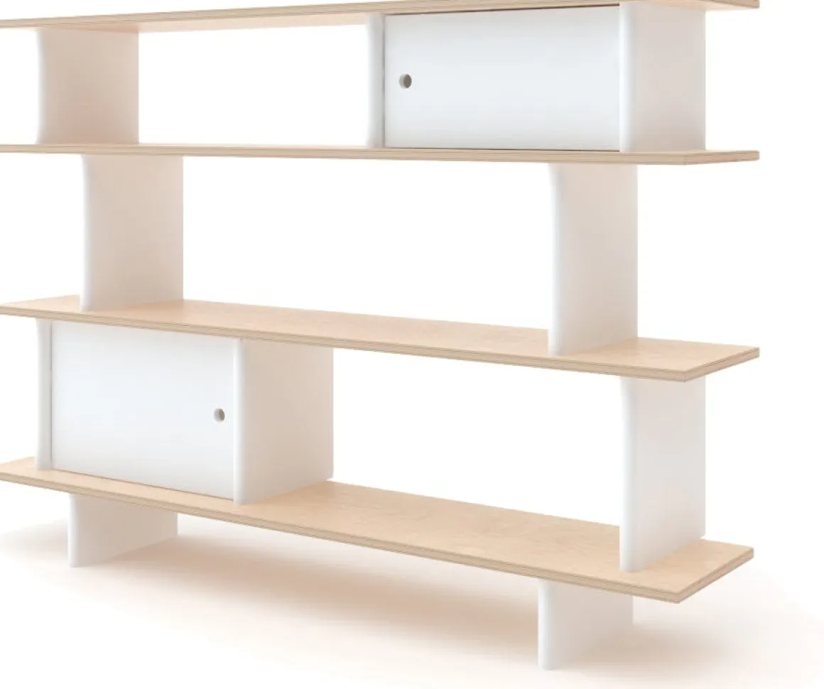 Oeuf Mini Library - White/Birch