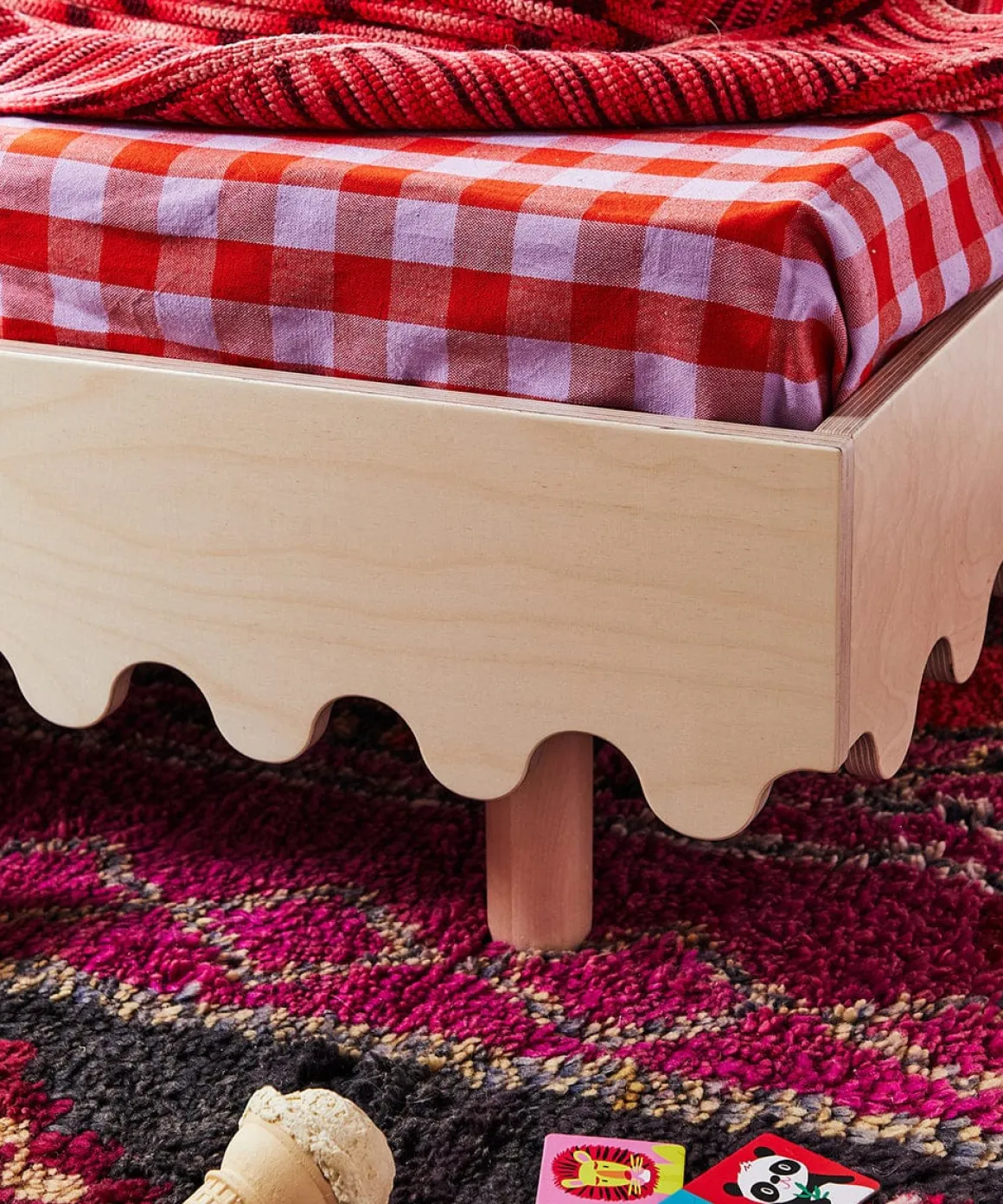 Oeuf Moss Toddler Bed - Birch