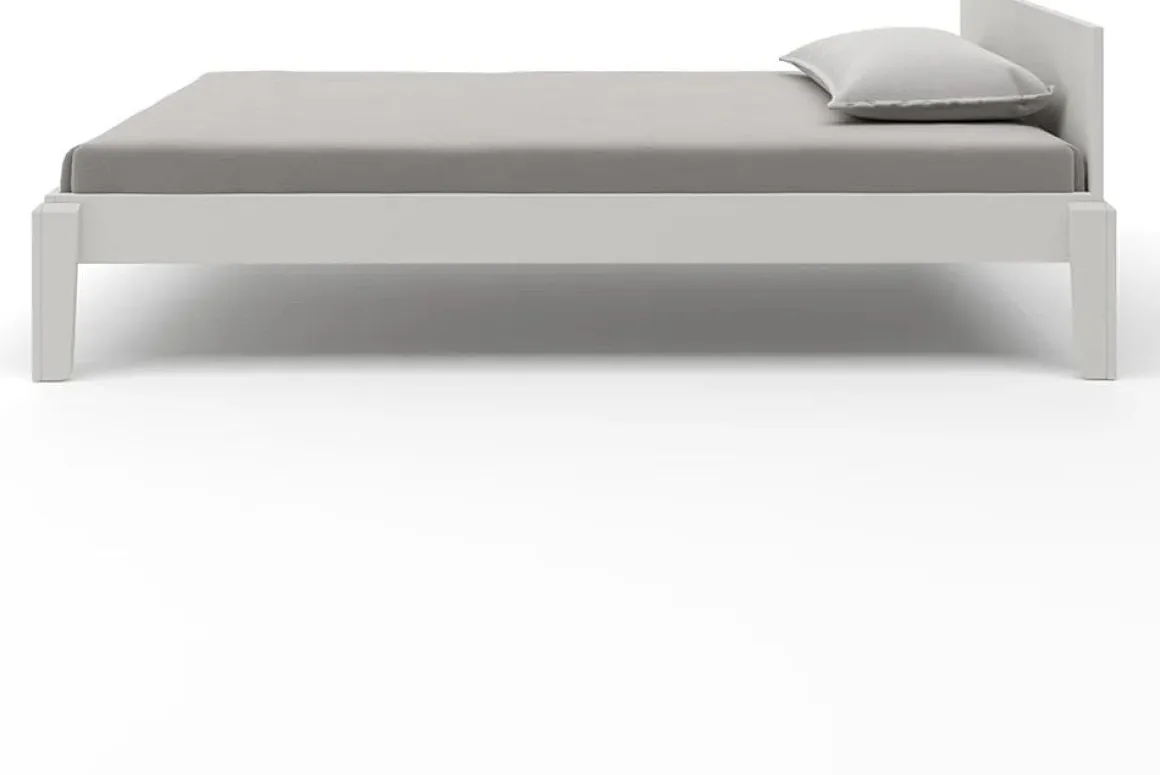 Oeuf Perch Twin Lower Bed - White