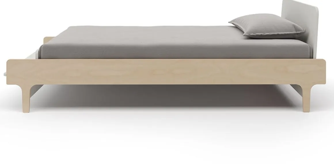 Oeuf River Twin Bed - White/Birch