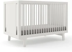 Oeuf Sparrow Crib - White