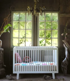 Oeuf Sparrow Crib - White