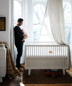Oeuf Sparrow Crib - White