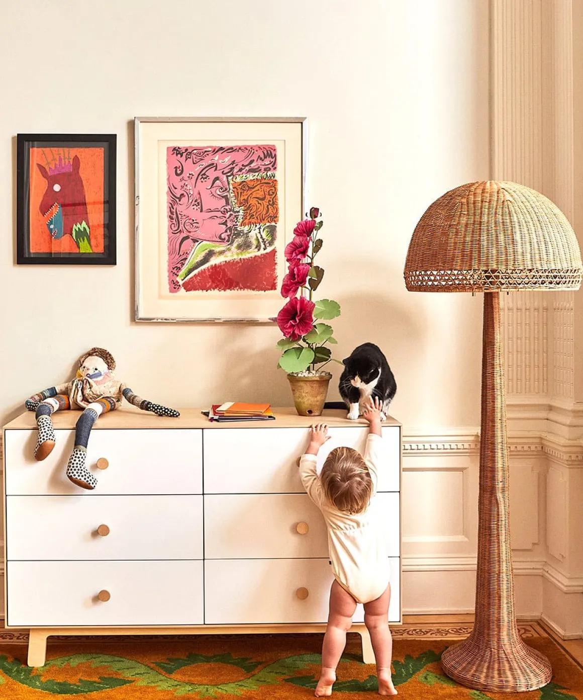Oeuf Sparrow 6 Drawer Dresser - Birch