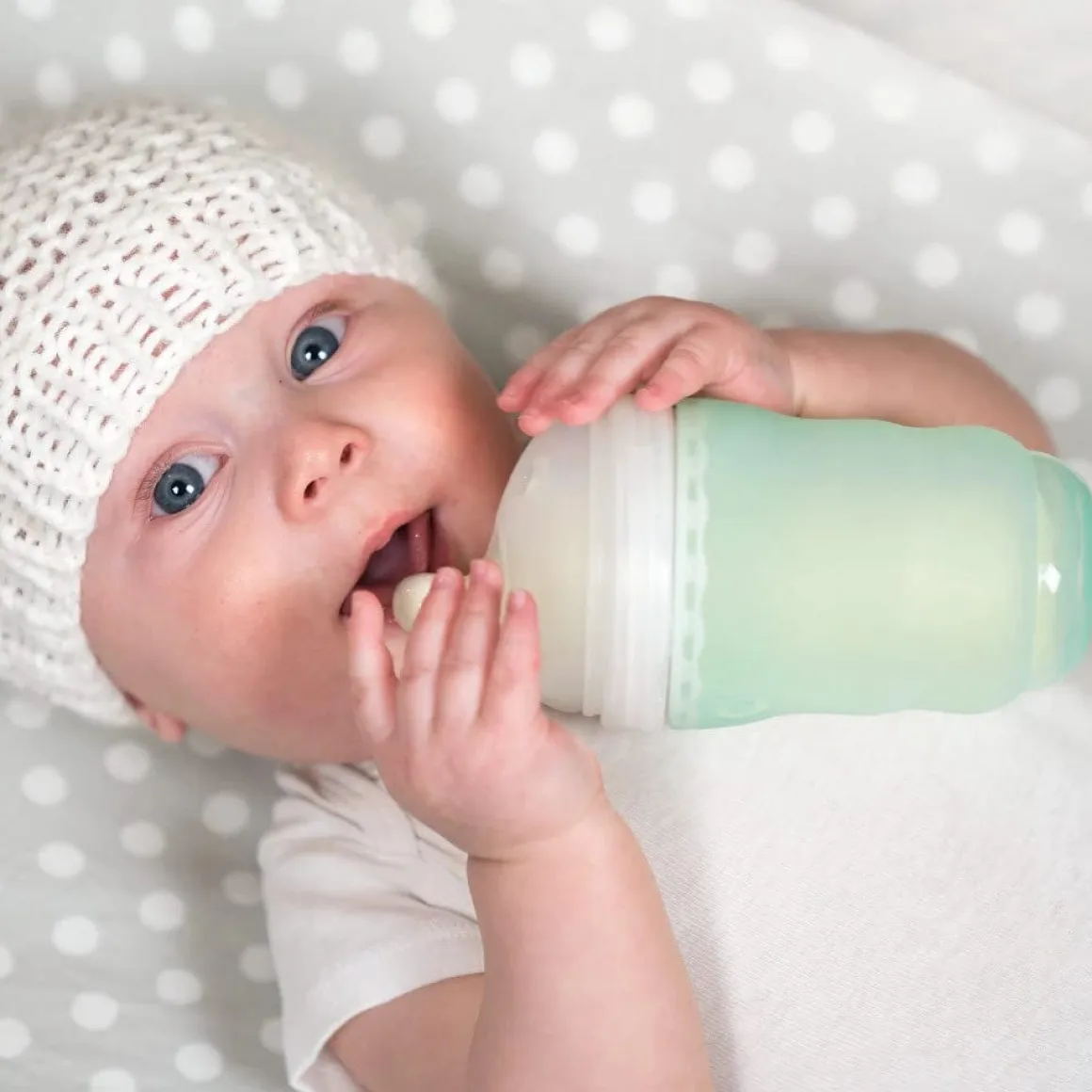 Olababy Gentle Bottle, 8oz - Sky