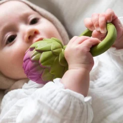Oli & Carol Artichoke Rattle Toy