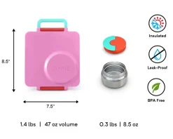 Omie Life OmieBox Bento Box - Pink Berry