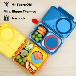 Omie Life OmieBox UP Insulated Bento Box (9+ years) - Cosmic Blue