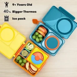 Omie Life OmieBox UP Insulated Bento Box (9+ years) - Teal Green