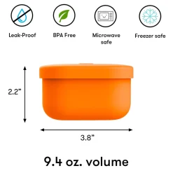 Omie Life OmieSnack Container - Orange