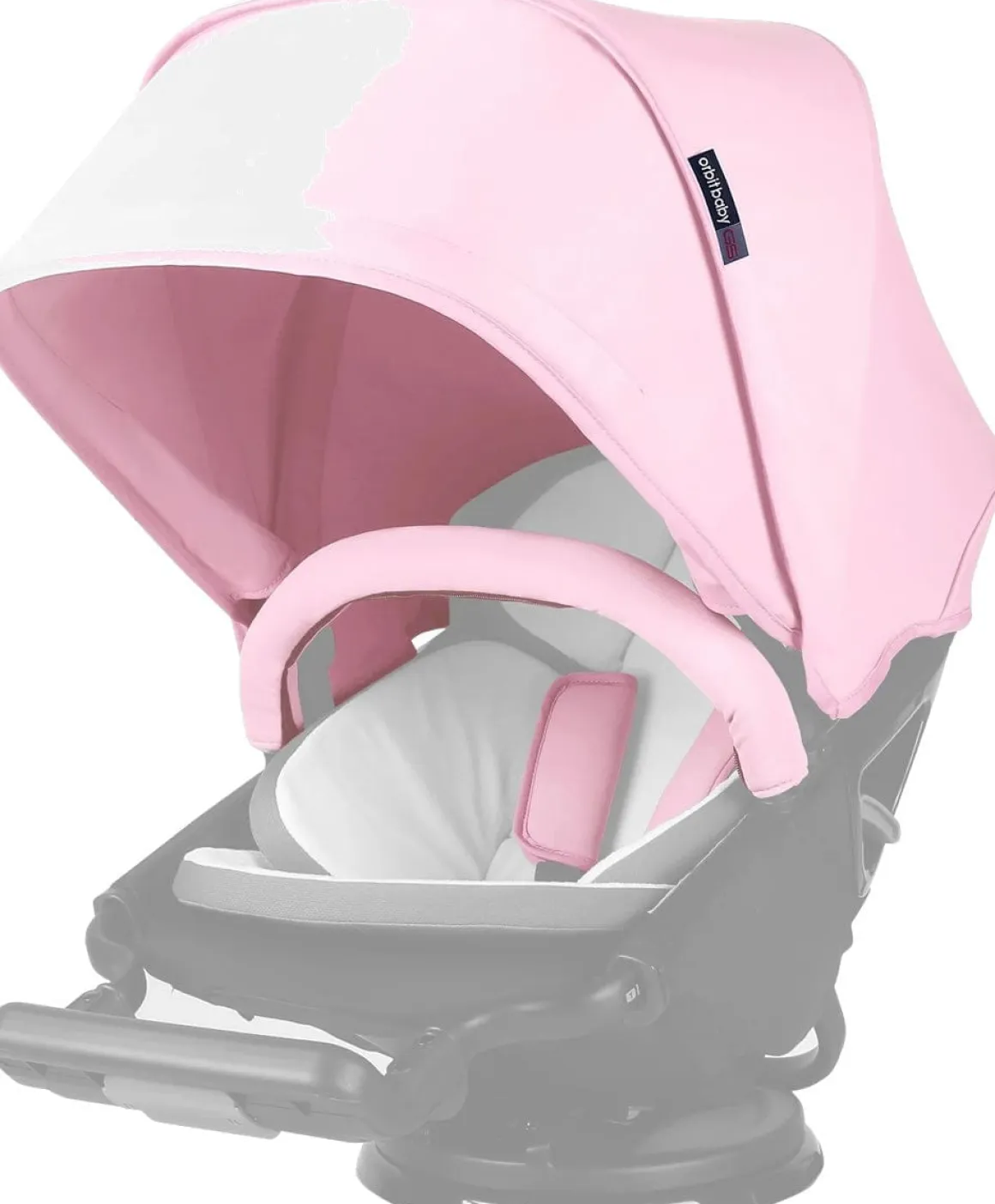 Orbit Baby G5 Stroller Canopy - Baby Pink